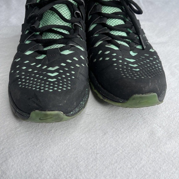 Nike Air Fingertrap Max Black Green Pink Glow Hyper Punch 644672-003 Men Sz 9.5 main image 10